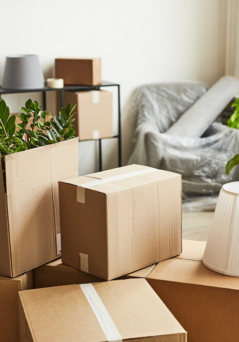 Home furniture wrapped and packed for relocation in Westland, MI